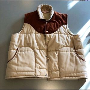 Vintage puffer vest